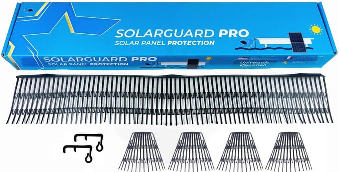 Solarguard® Pro Vogelwering Set 20 Meter 35 mm Clips