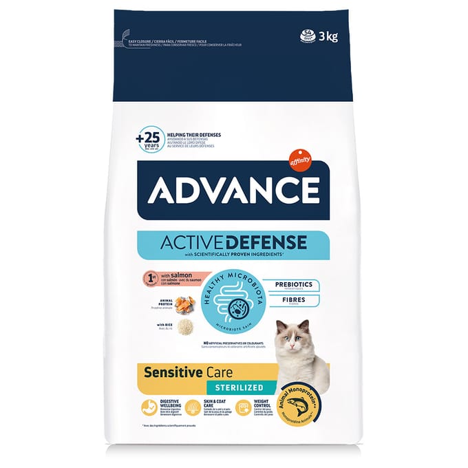 Advance - Sterilized Sensitive - Salmon - Kattenvoer - 1,5 kg