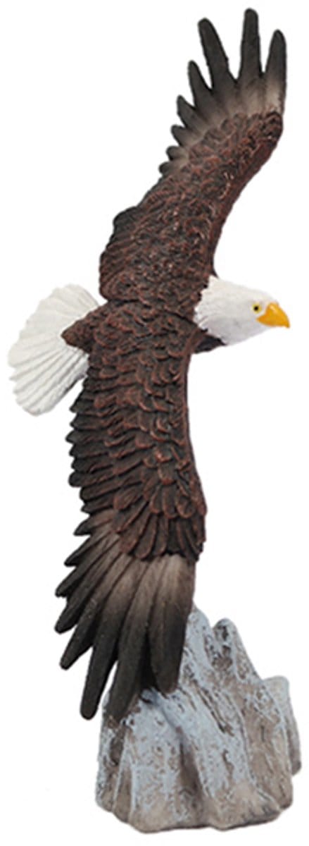 PIA Soft Toys - Beeld adelaar op rots - 15cm