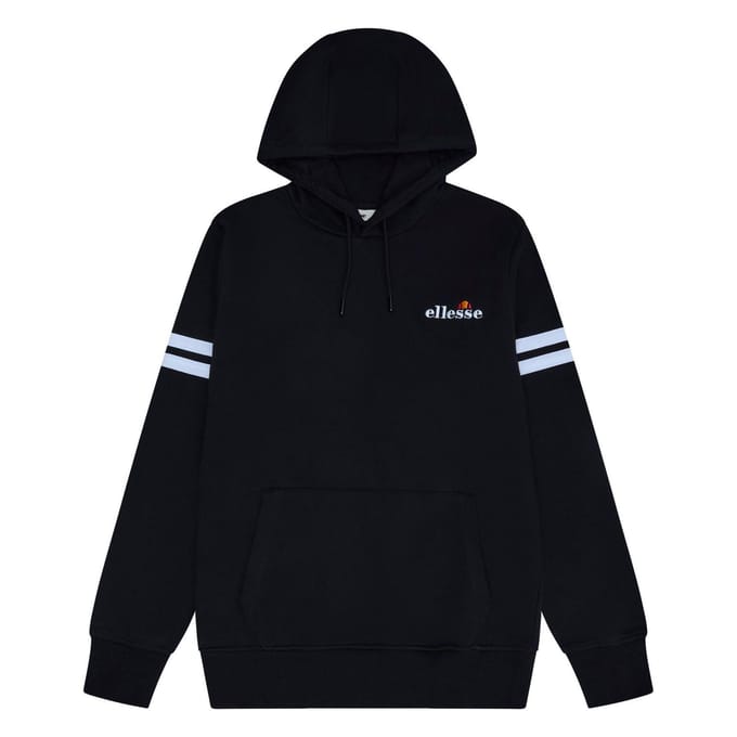 Ellesse Heren Pullover Hoodie met lange mouwen (Zwart)