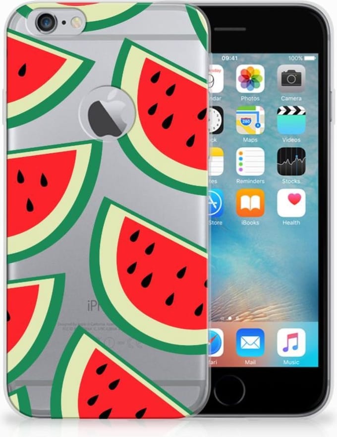 Apple iPhone 6 Plus | 6s Plus Siliconen Case Watermelons