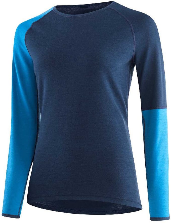 Loeffler Cb Transtex Merino Lange Mouwen Basislaag Blauw 42 Vrouw
