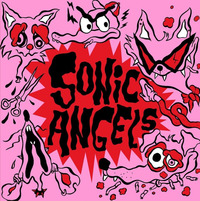 Sonic Angels - Up & Down (7" Single)