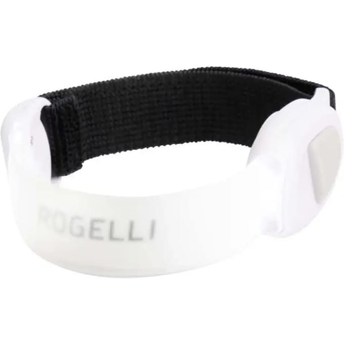 Rogelli Dames en Heren Led Armband - One Size - Transparant