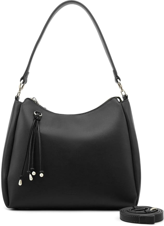 Seidenfelt Sandve Midi Hobo - Schoudertas 31 cm (black)