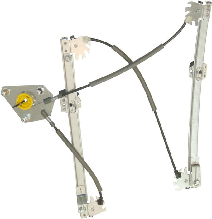 Raamslinger - Raamzwengel - Auto Ramen - Comfortfunctie - 1.38 kg - Chroom