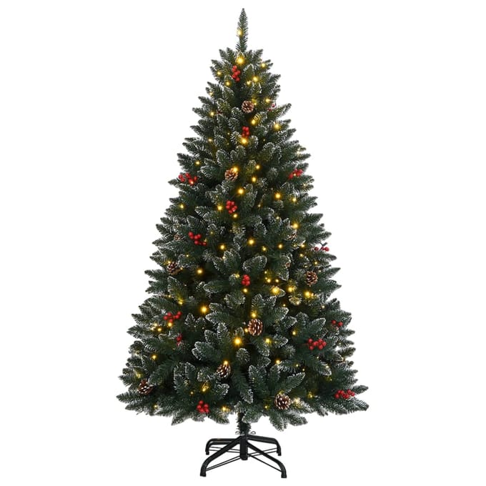 vidaXL Kunstkerstboom met 300 LED's 240 cm