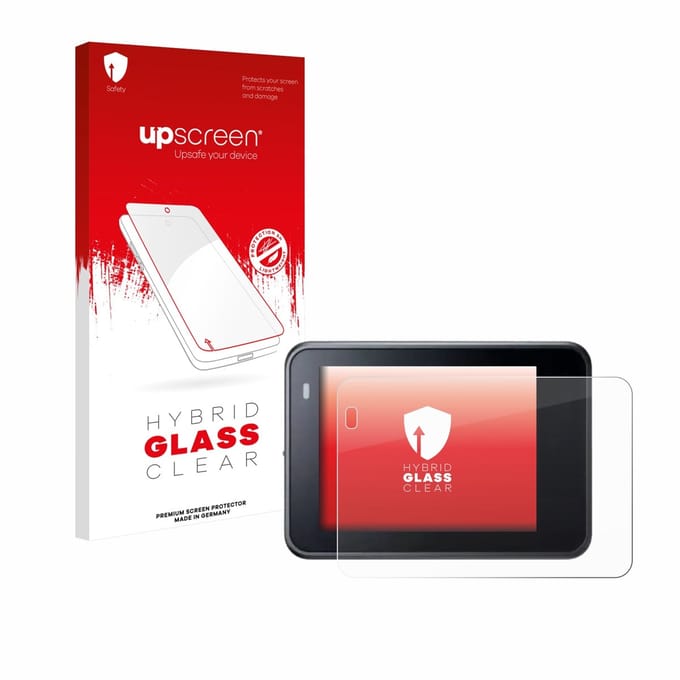 upscreen - Screenprotector voor Akaso Brave 8 - Folie Beschermfolie Beschermglas transparant
