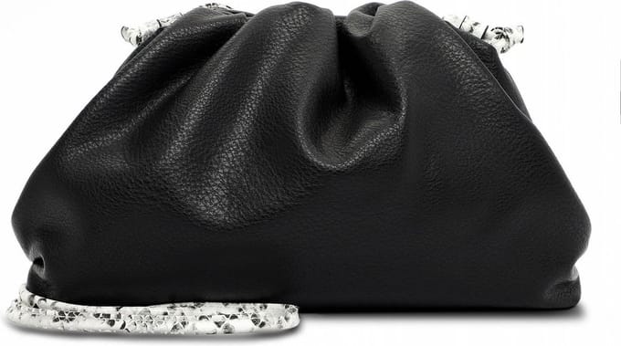 Tamaris Schoudertas Cynthia Clip Bag Black Zwart