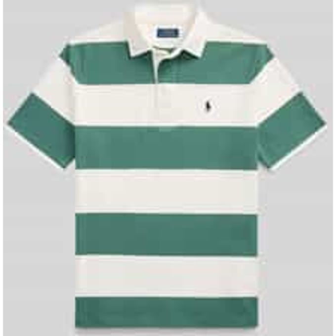 regular fit poloshirt van puur katoenjersey