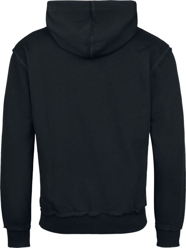 AC/DC Trui met capuchon - Logo - S tot 5XL - voor Mannen - zwart-rood