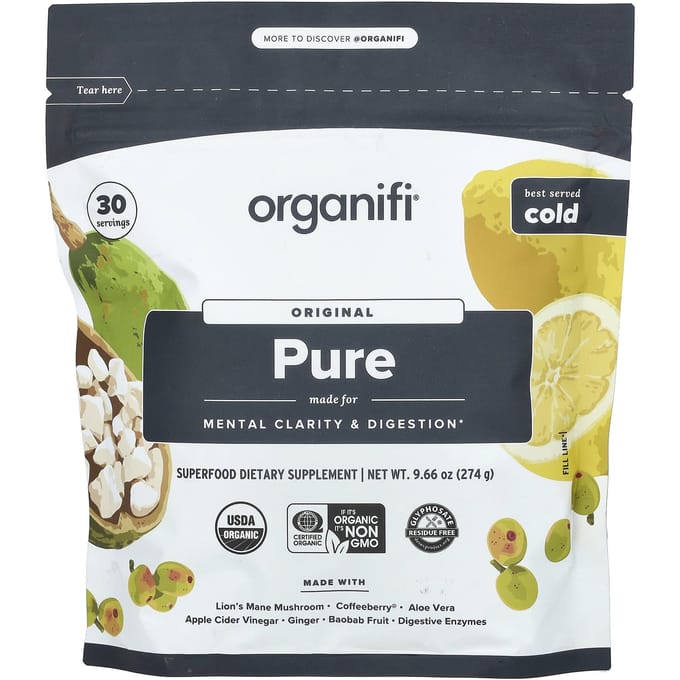 Organifi, Original Pure, 9,66 oz (274 g)