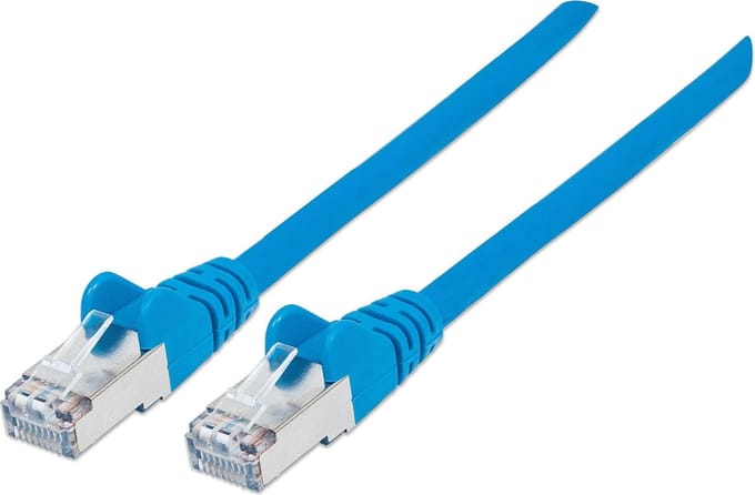 CAT7 sFTP kabel 1 meter Blauw