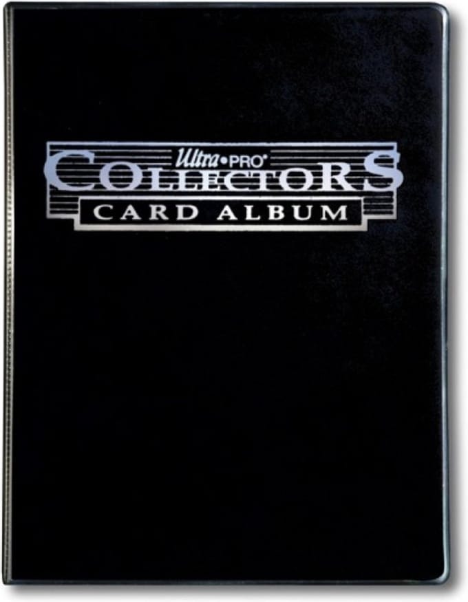 9-Pocket Portfolio Collectors Black C12