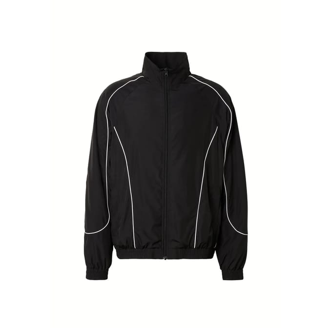 Urban Classics - Extra Volume Trainings jacket - S - Zwart