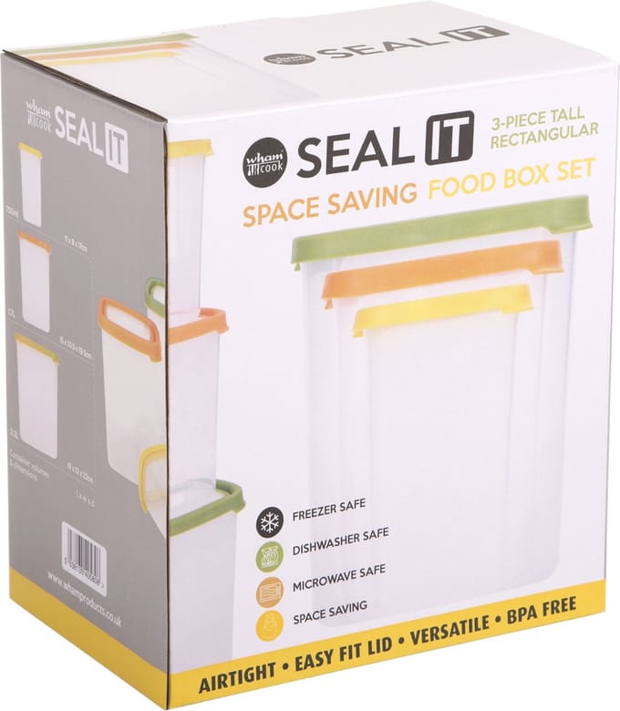 Seal It Opbergbox Rechthoek St