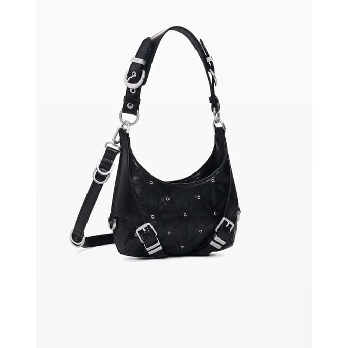 Desigual handtas schoudertas Coriolis Haiti Mini Hand Bag Black zwart