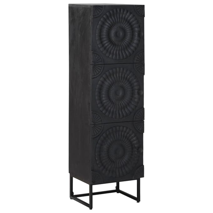 vidaXL - Highboard - Zwart - 35 - x - 30 - x - 120 - cm