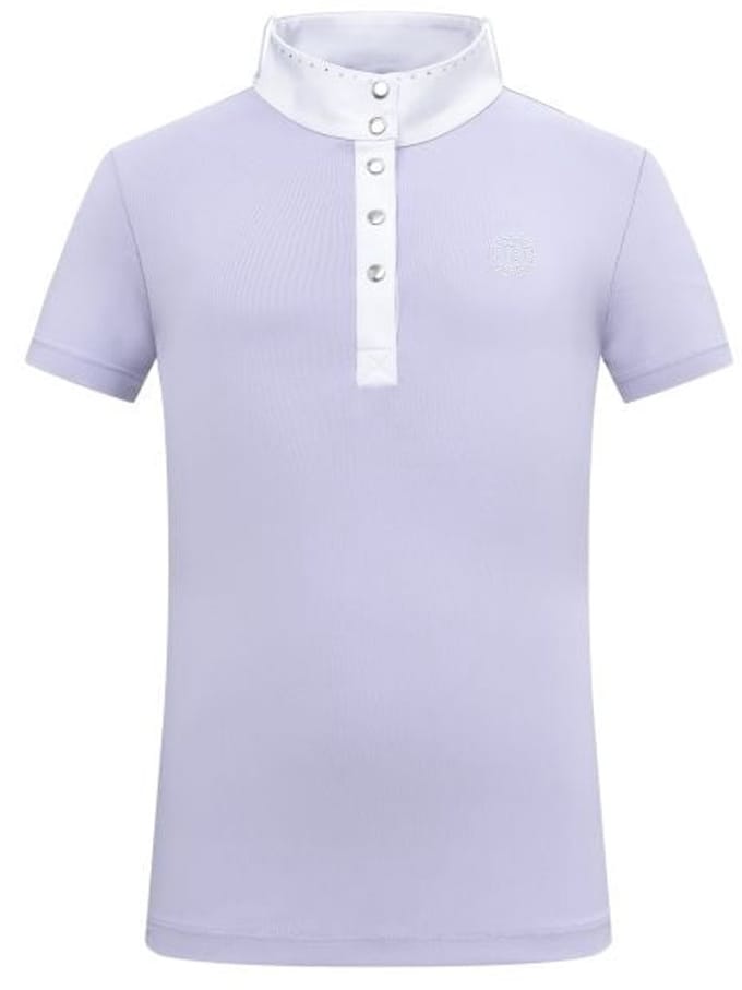 Imperial Riding - Kids Competition shirt IRHBasic Glam - Wisteria - Maat 152