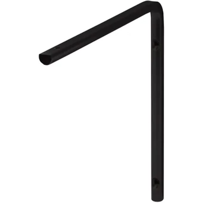 Duraline Plankdrager Buis Zwart 20x20cm