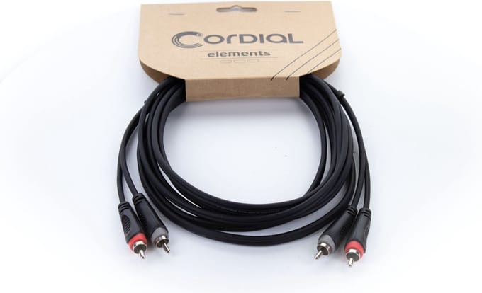 Cordial EU 1 CC Audiokabel 1 m - Audio kabel