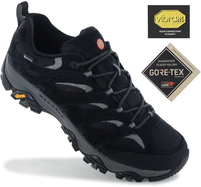 Merrell Moab 3 GTX - Wandelschoenen - Heren Black / Grey 43.5