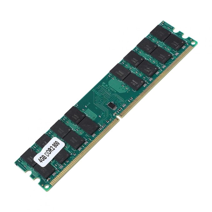 Dailygoods- RAM 4 GB 800 MHz DDR2 - Geheugenmodule - Desktopcomputer - Plug and Play - Hoge prestaties - Schokbestendig