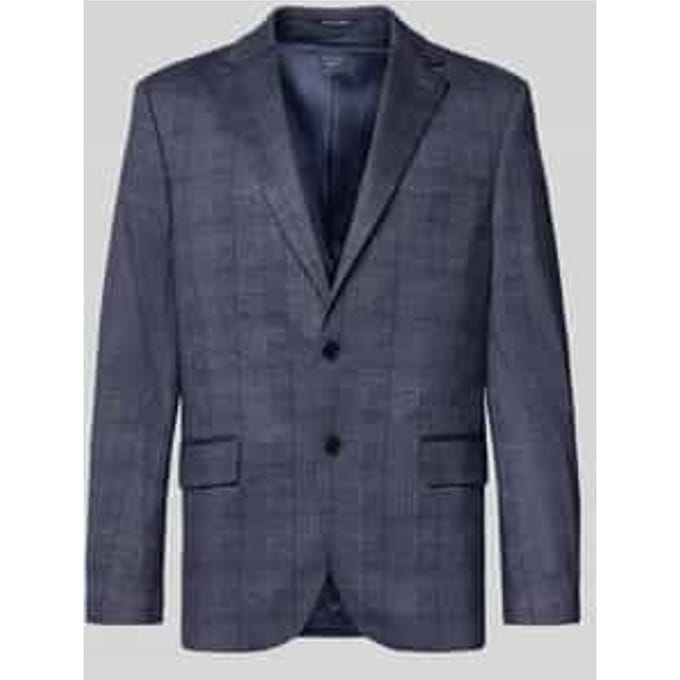 comfort fit 2-knoops colbert met patteszakken