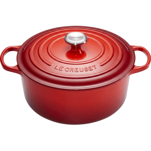 Le Creuset gietijzeren Braadpan - 26cm 5,3 l - Kersenrood