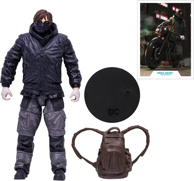 Beeldje McFarlane Toys The Batman Movie Bruce Wayne Drifter