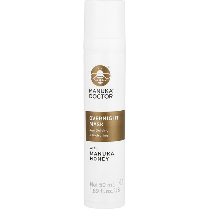 Manuka Doctor, Nachtmasker met Manukahoning, 1,69 fl oz (50 ml) white