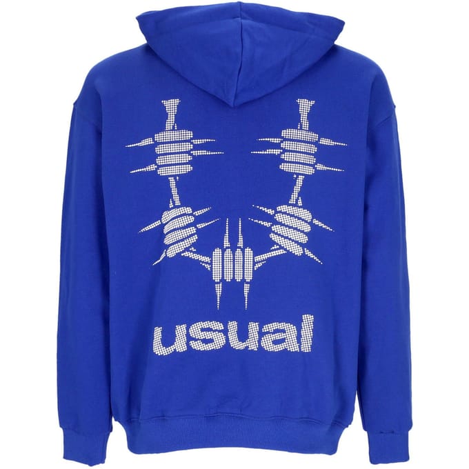 Lichtgewicht herensweatshirt met capuchon OG 3d Hoodie blauw