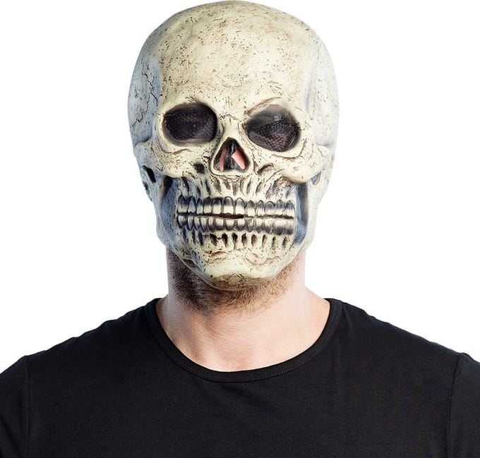 Boland - Latex masker Skull - Volwassenen - Skelet - Halloween en Horror