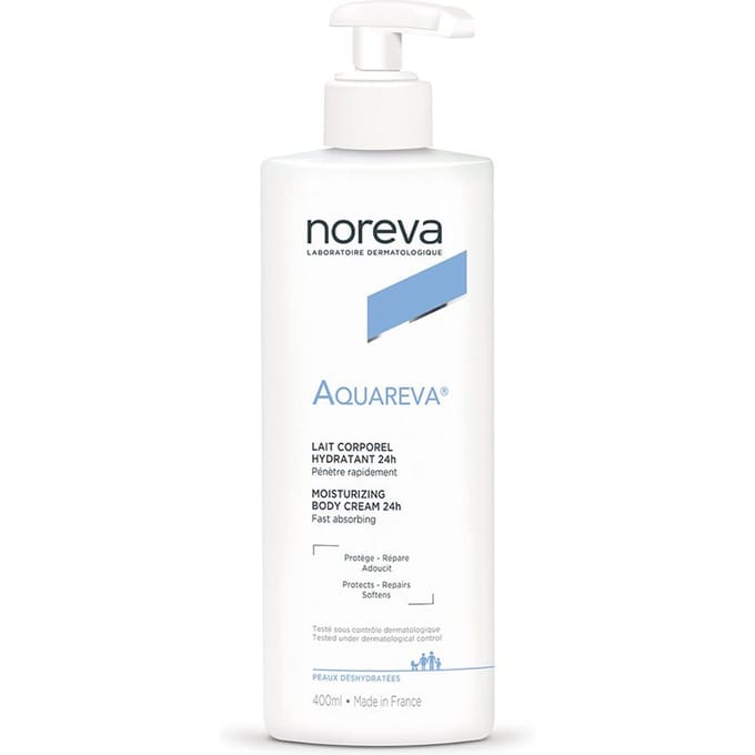 Noreva Aquareva Moisturizing Body Cream 24h 400 ml