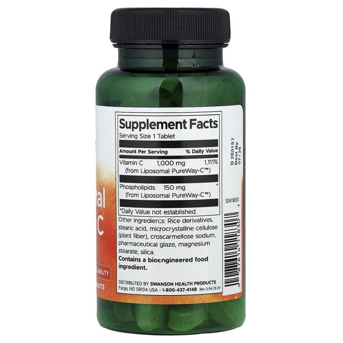 Liposomale Vitamine C, 60 Tabletten