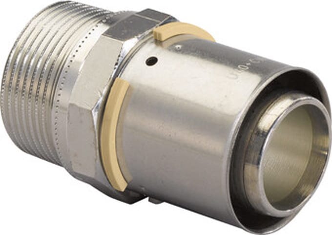 Uponor press adapter male thread 40-r1 1/4mt