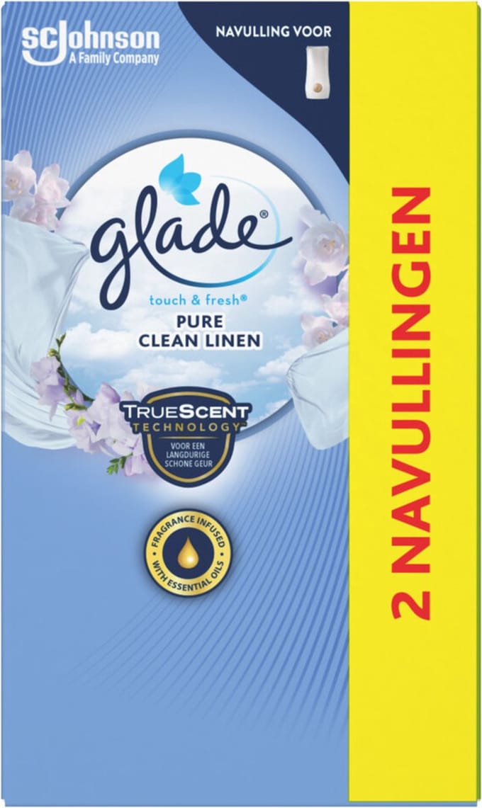 Glade Touch&Fresh Navul Duo Pure Clean Linen