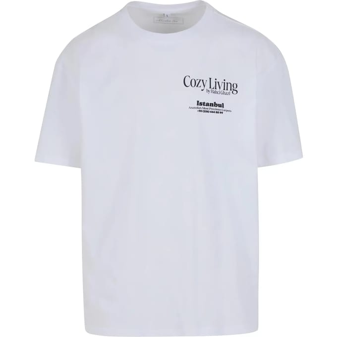 Mister Tee - Good Things Take Time Oversize Heren Tshirt - L - Wit
