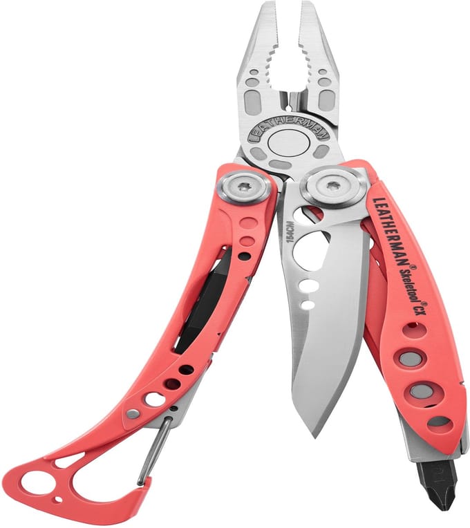 Leatherman Skeletool CX Guava – Lichtgewicht Multitool Met Premium 154CM Mes