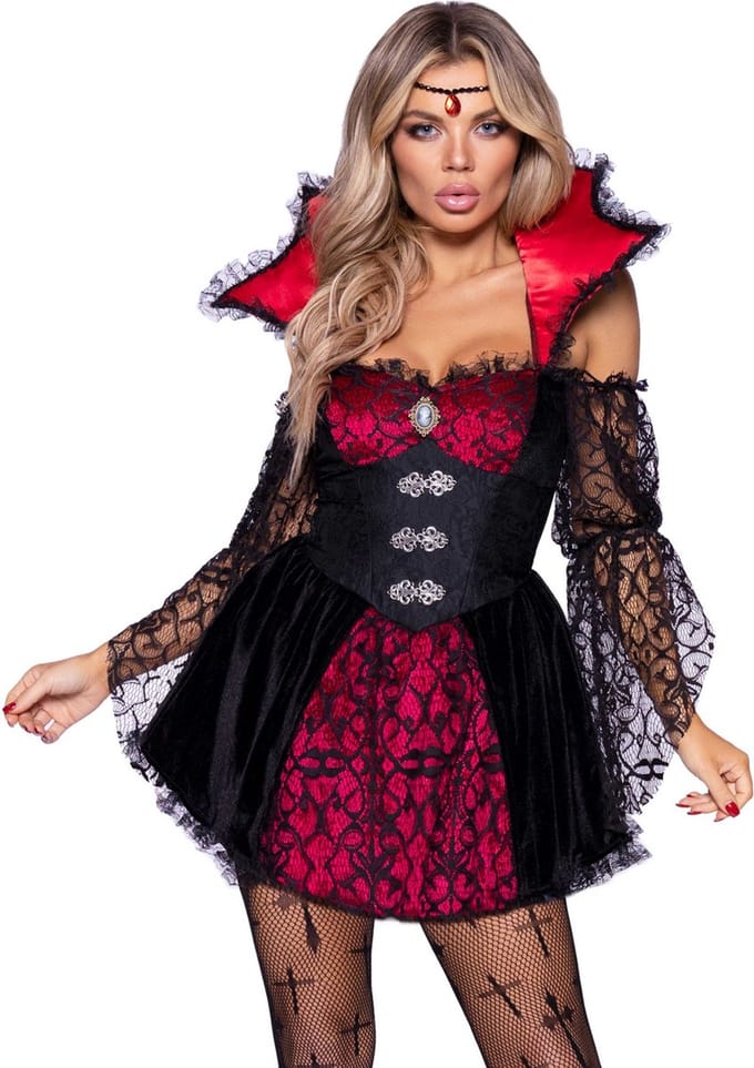 Damesjurk Leg Avenue Victorian Vampire