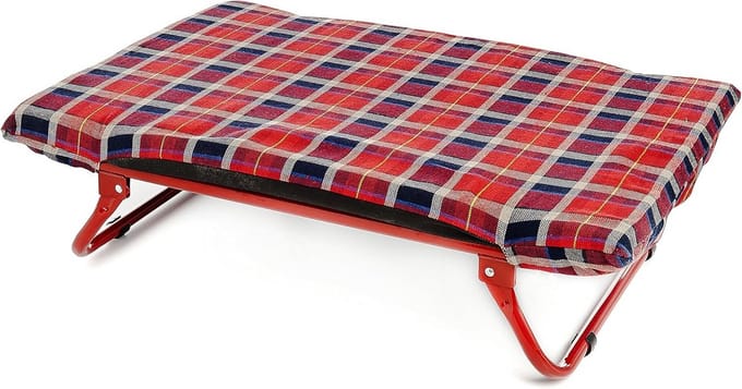 Campingbed Hond - Reismand Honden - Comfortabel Rusten - Wollig Ontwerp - 95 x 60 cm - Niet gespecificeerd