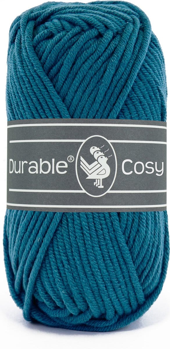 Durable Cosy - 375 Petrol - Katoen/Acryl Garen