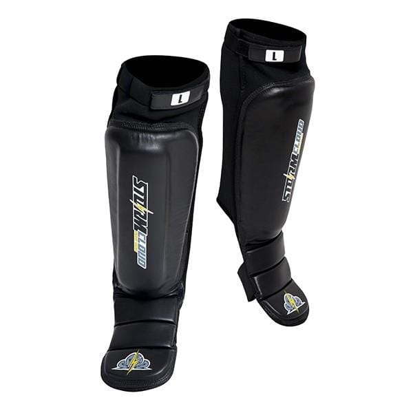StormCloud Lightning Serie - Scheenbeschermer MMA - XL - Lichte Constructie - Neopreen Sok