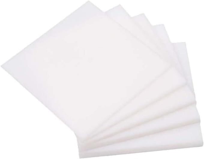 Harde PVC Platen - Stijve Plastic Vellen - Doe-het-zelf Projecten - Verschillende Diktes - 500x500 mm - Wit