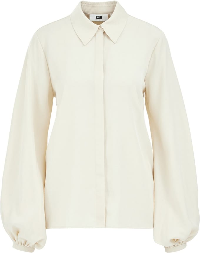 WE Fashion Dames blouse met ballonmouwen