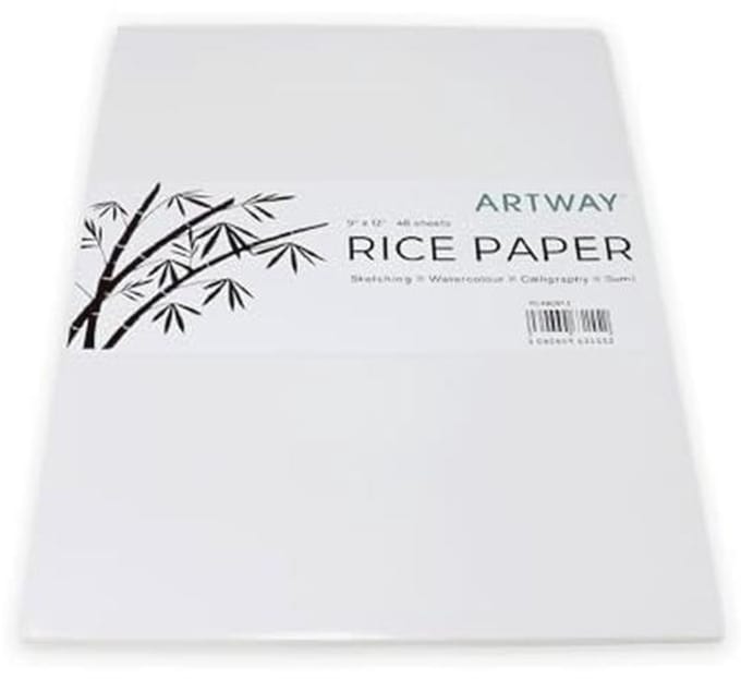 Chinees Sumi Rijstpapier Blok - 48 Vellen voor Kunst