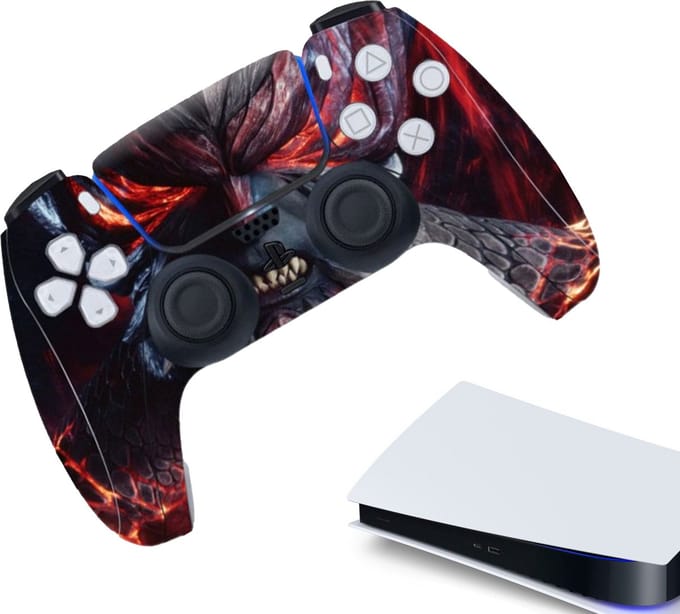 Gadgetpoint - Controller Stickers voor PS5, PlayStation 5 - Performance Gaming Skin - Bescherming Accessoires - Beest