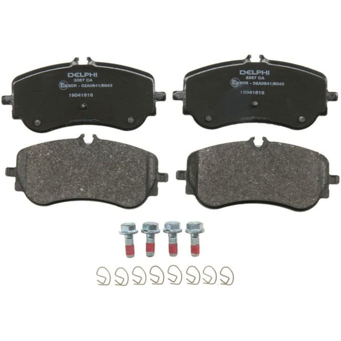 Remblokset DELPHI LP3367, achter