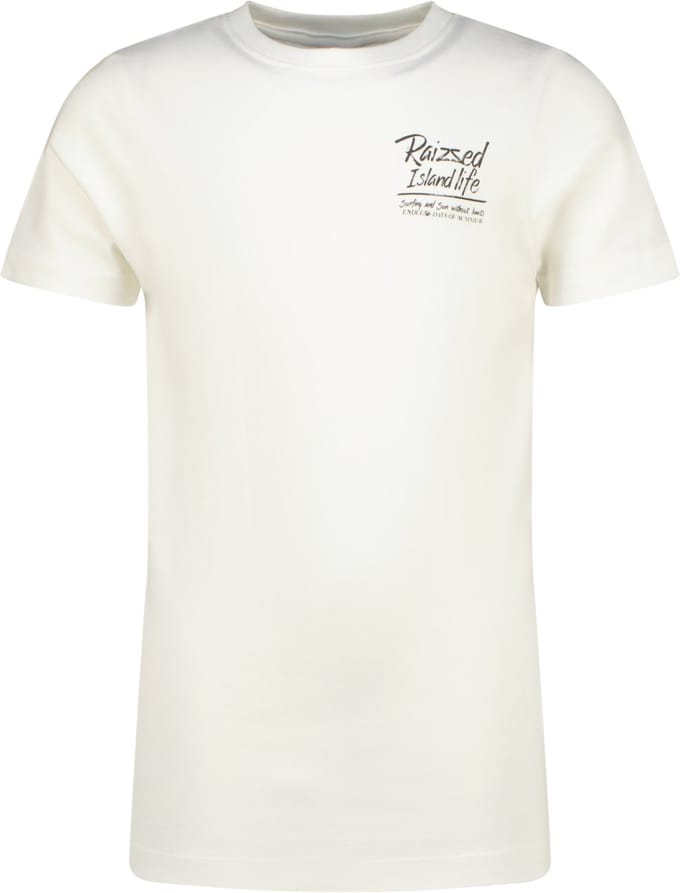 Raizzed - Jongens - Wit - Halm T-shirt - Maat 128