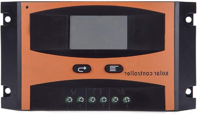 Zonne Laadregelaar - Mini Controller - Energie Opladen - Automatische Systeemspanning - 10A - Zwart